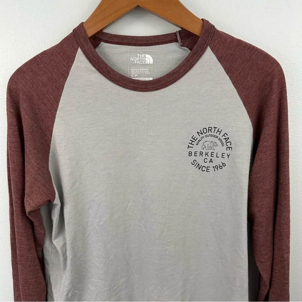 The North Face Men’s Berkeley California Raglan Long Sleeve Tee Size Small